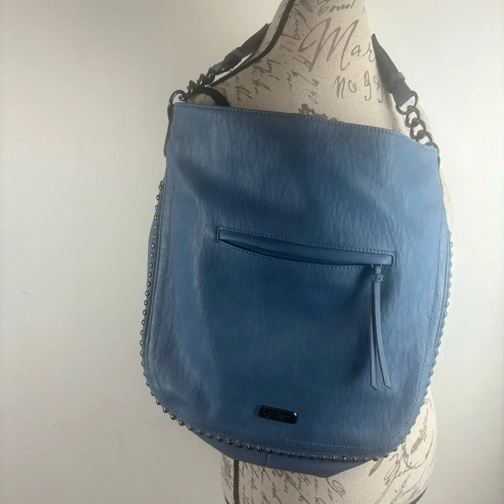 Jessica Simpson Camile Studded Hobo bag in blue
